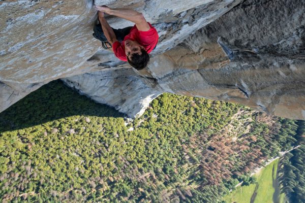 Alex Honnold en solo dans El Capitain, Parc National du Yosemite