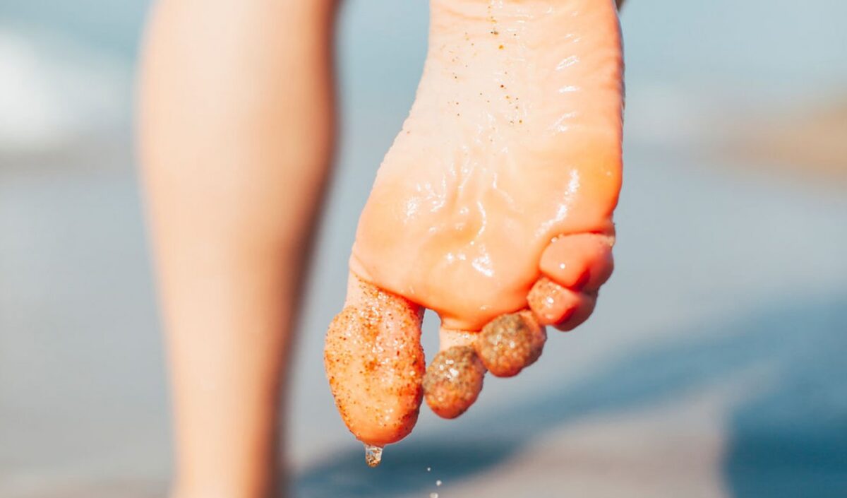barefoot running