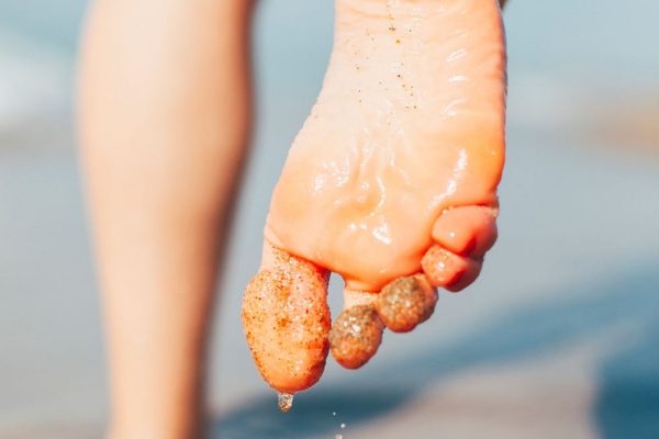 barefoot running