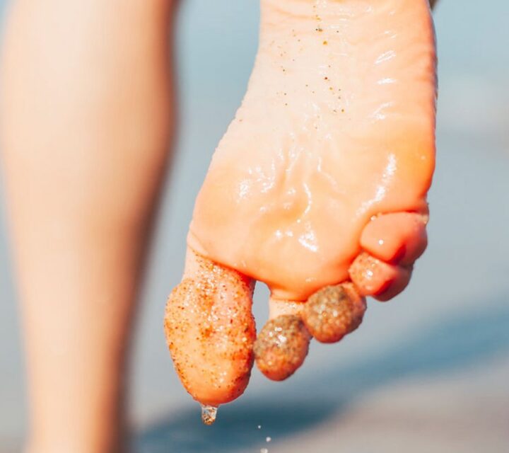 barefoot running