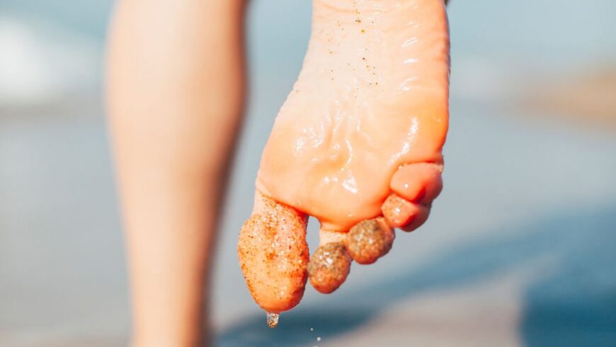 barefoot running