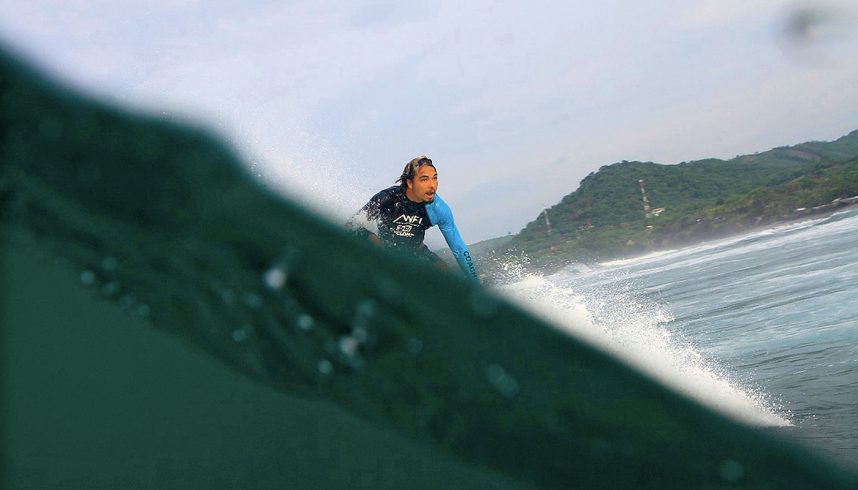 Surf à El Sunzal au Salvador