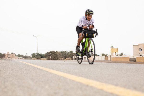 Rodney Soncco, vainqueur du Biking Man 2019 Oman