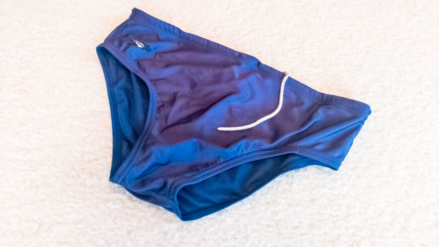 maillot de bain speedo bleu