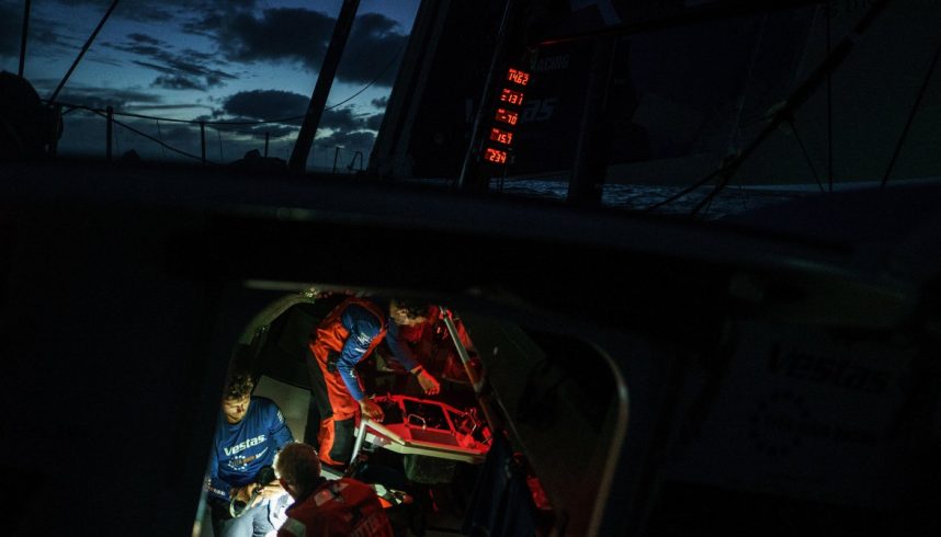 Le matériel du photographe Amory Ross sur la Volvo Ocean Race