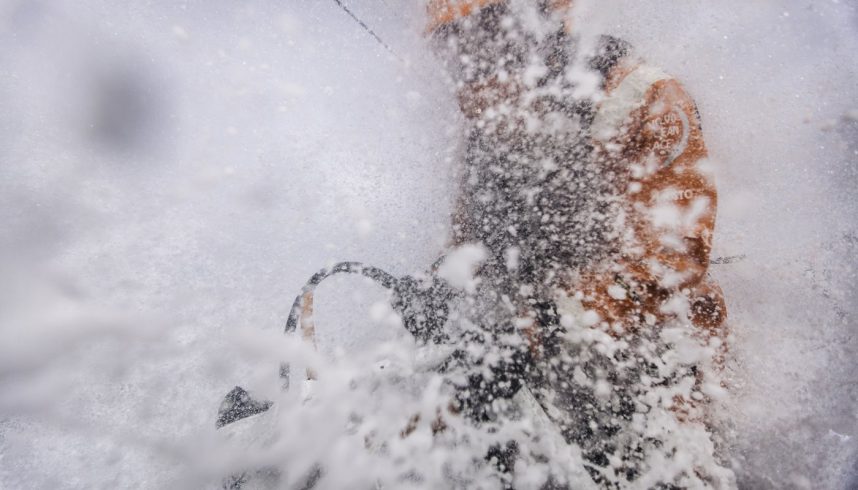 Le matériel du photographe Amory Ross sur la Volvo Ocean Race