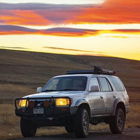 Un Toyota 4 Runner pour transporter des gros chiens