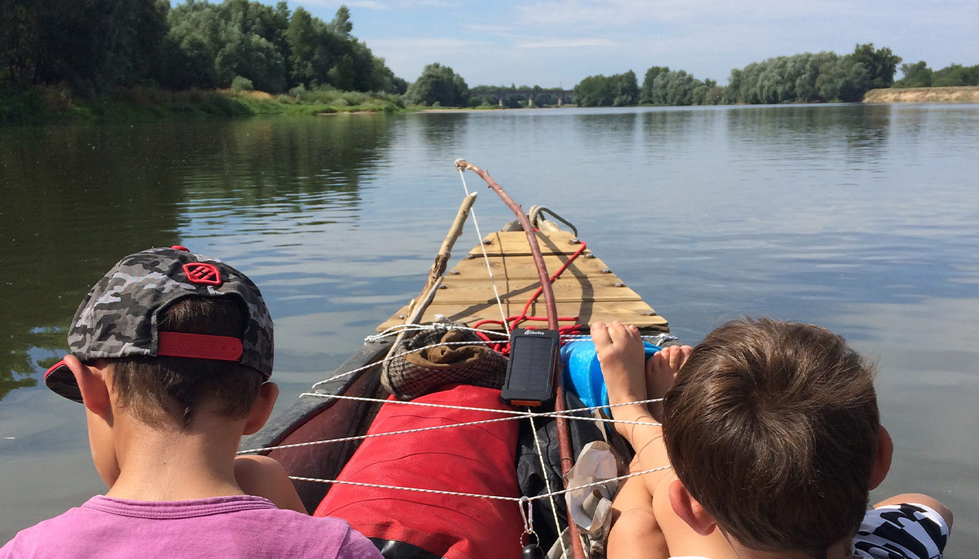 French Mississipi: Descendre la Loire en canoë avec ses fistons