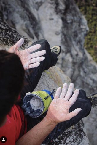 La folie autour des mains d'Alex Honnold