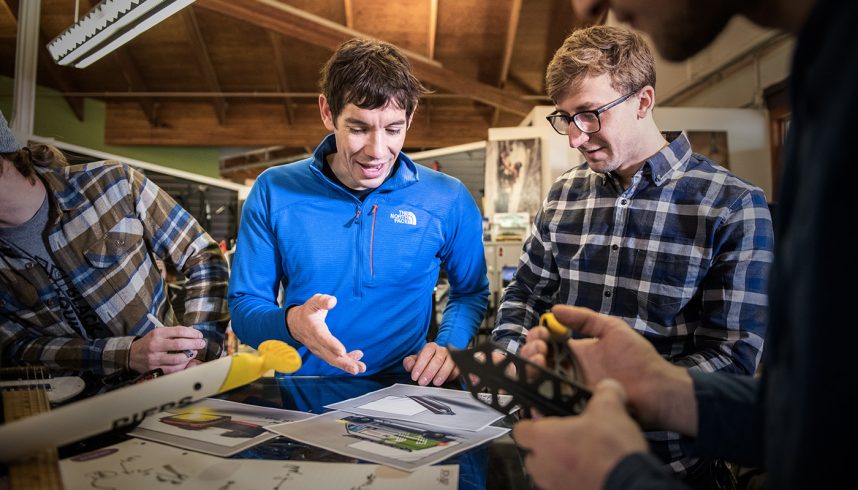 La spatule d'Alex Honnold par Black Diamond