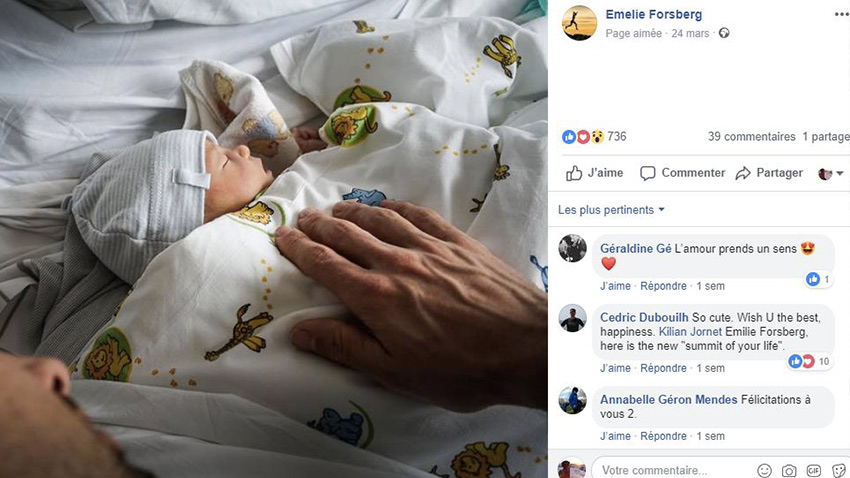L'enfant de Kilian Jornet et Emelie Forsberg sera-t-il un champion