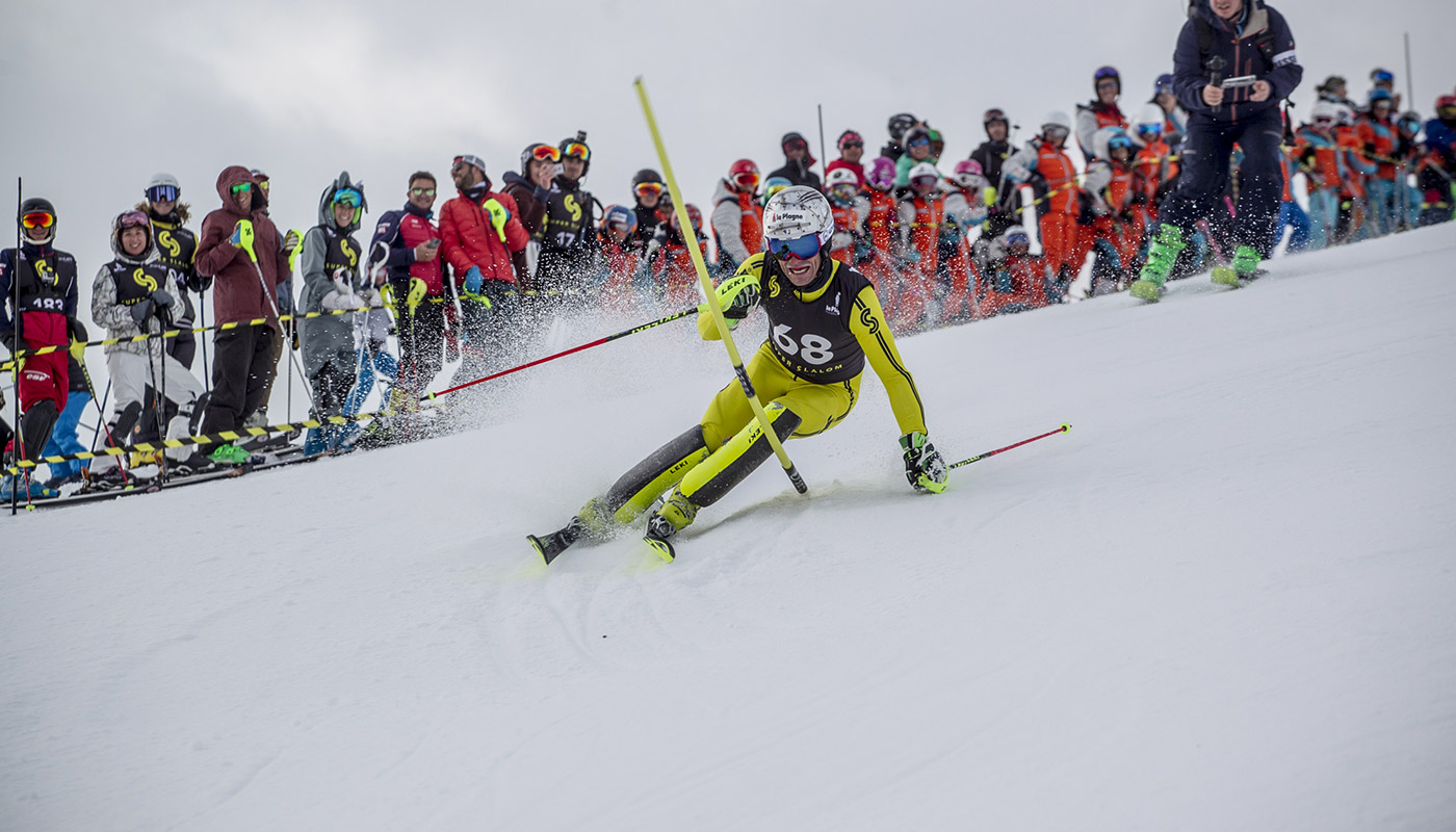 Julien Lizeroux au Super Slalom de La Plagne