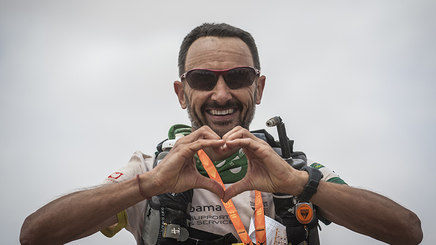 Merile Robert au Marathon des Sables 2018