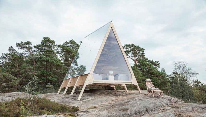 cabane en bois