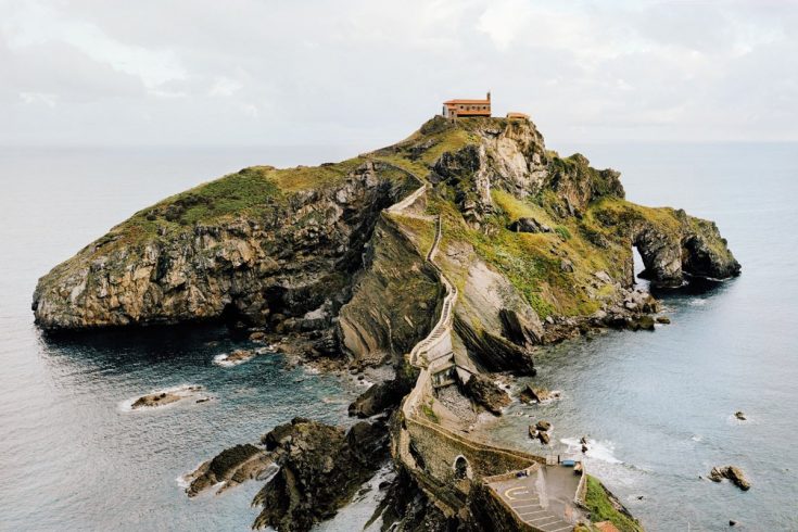 Gaztelugatxe en Espagne