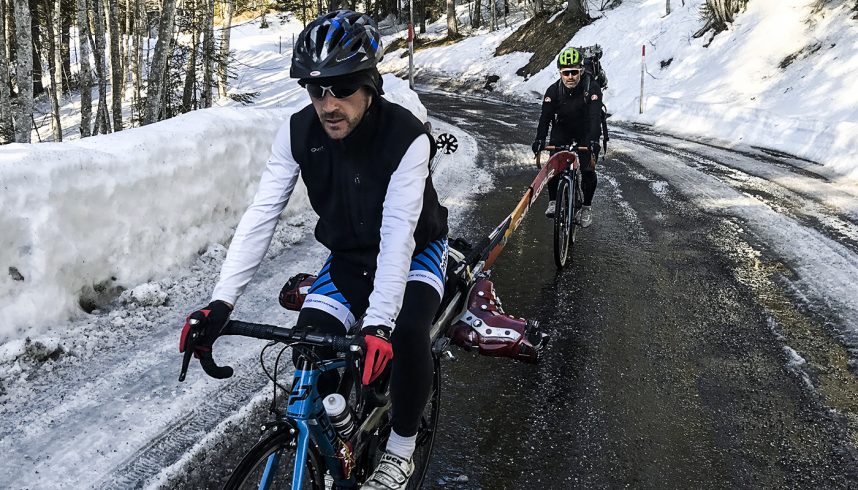 Véloski, le meilleur du ski et du vélo en mode écolo