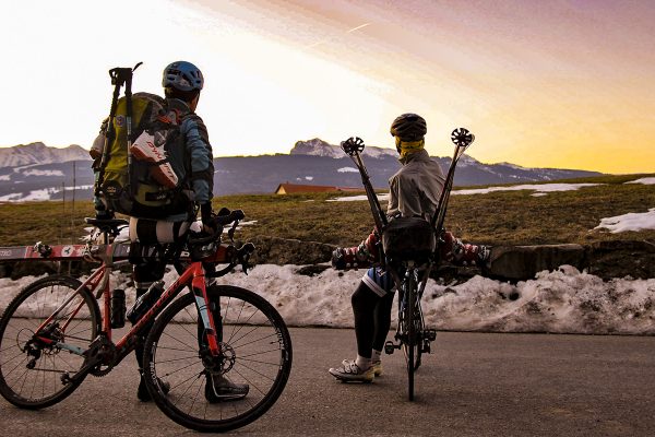 Véloski, le meilleur du ski et du vélo en mode écolo