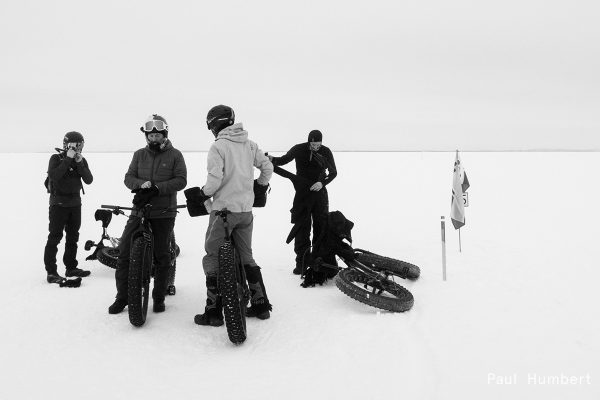 Traversée du Lac Saint-Jean en fatbike au Québec