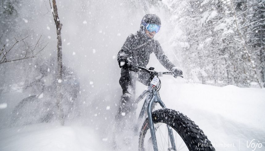 Traversée du Lac Saint-Jean en fatbike au Québec