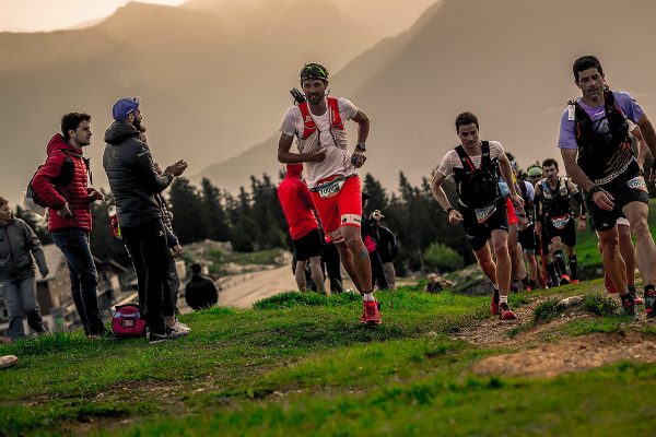 François d'Haene durant l'Ultra race 2017