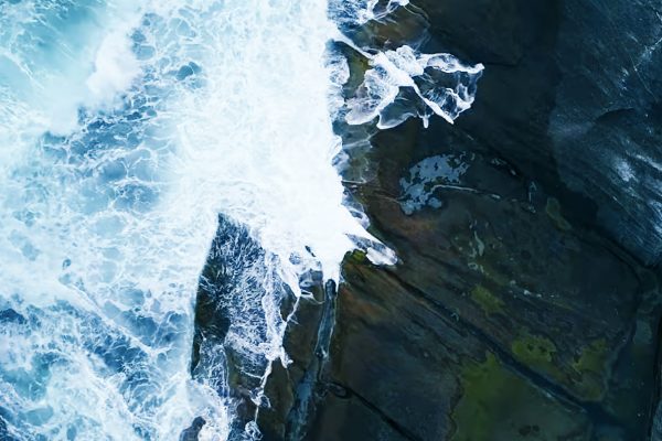 La nature filmée en drone