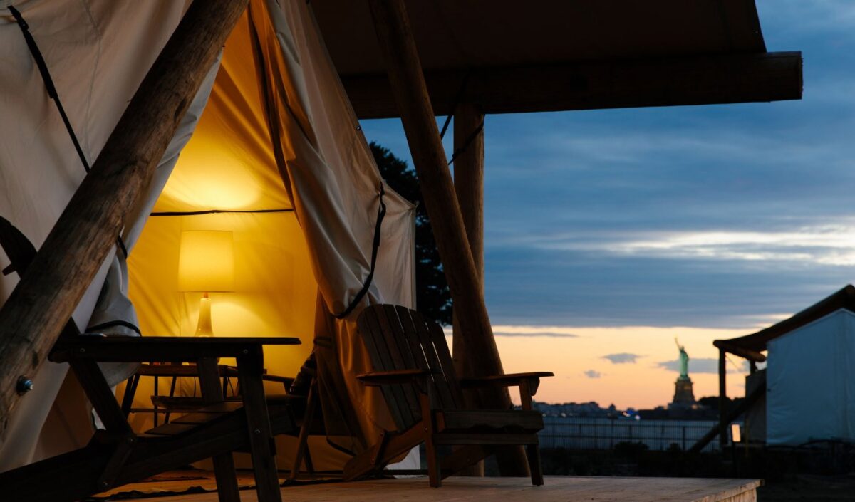 Pas besoin de rouler pendant des heures pour trouver un camping de charme aux Etats-Unis.