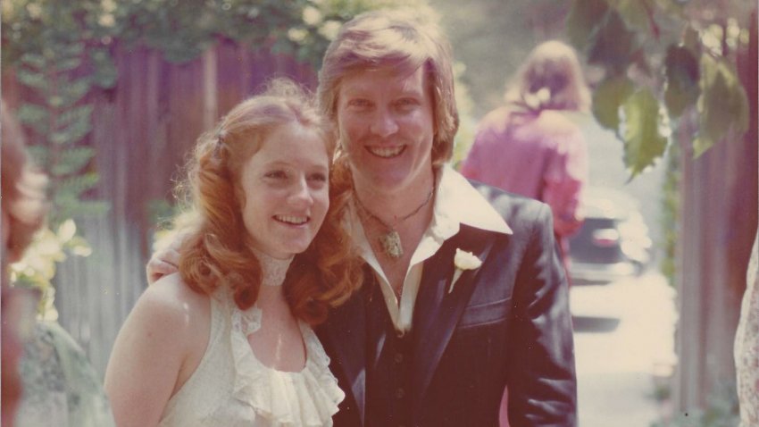 Richard Carr et Martha en 1975