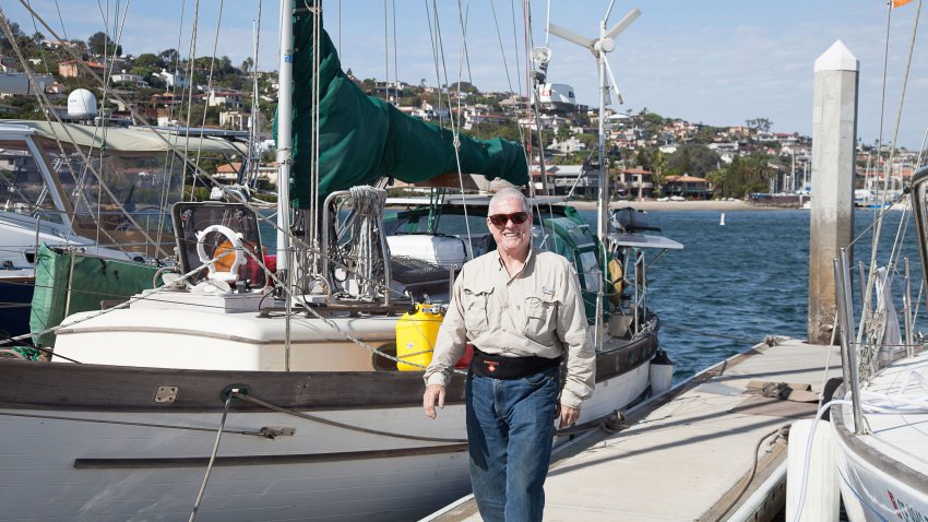Richard Carr à San Diego en 2016, peu avant son départ.