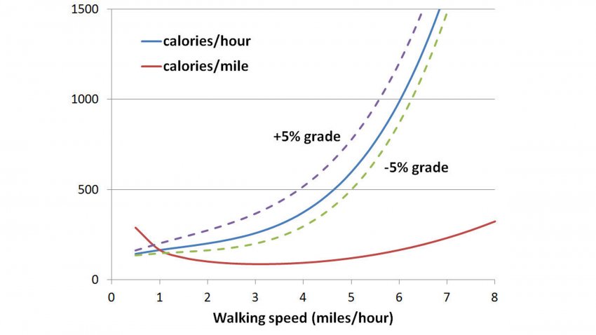 Vous pouvez désormais calculer combien de calories vous dépensez lors d'une randonnée.