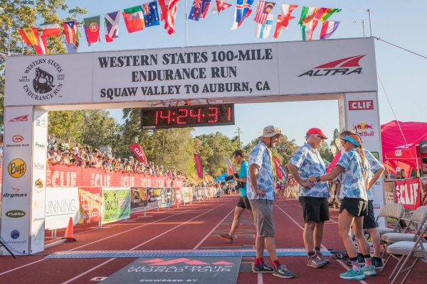 Ligne d'arrivée de la Western States 100-Mile Endurance Run