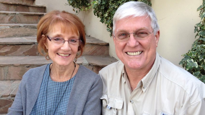 Richard Carr et sa femme en 2016.