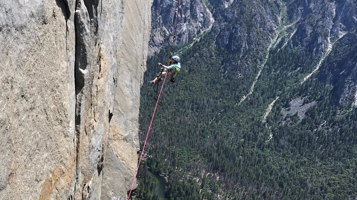 Selah Schneiter, 10 ans grimpe The Noze