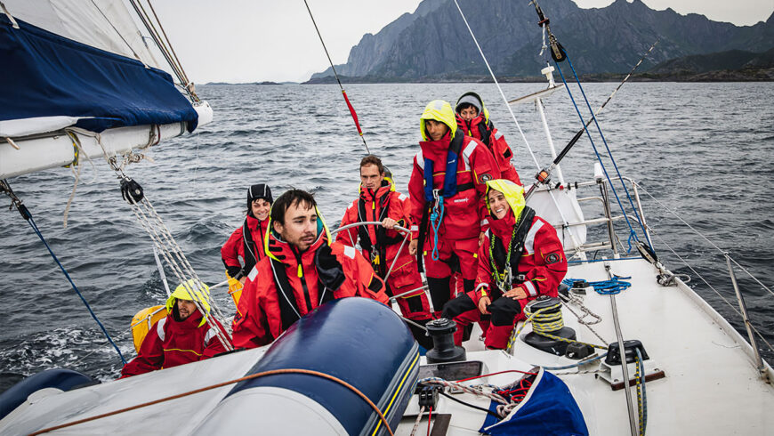 Photo de l'expédition d'Ocean Peak en Norvège