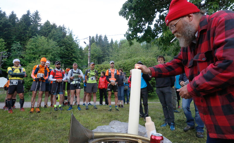 Gary Cantrell, créateur de la Barkley, était présent en 2017 pour le lancement de la première édition de la Chartreuse Terminorum