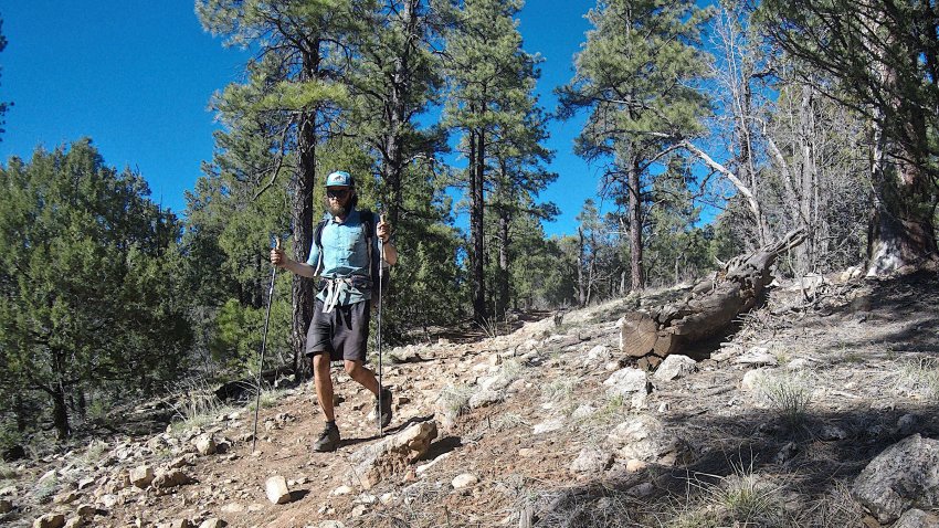 Jeff “Legend” Garmire sur l'Arizona Trail