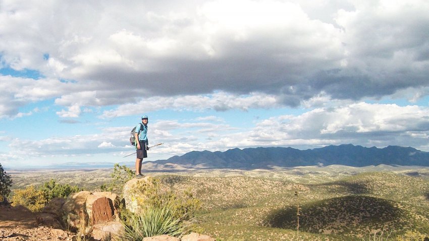 Jeff “Legend” Garmire sur l'Arizona Trail