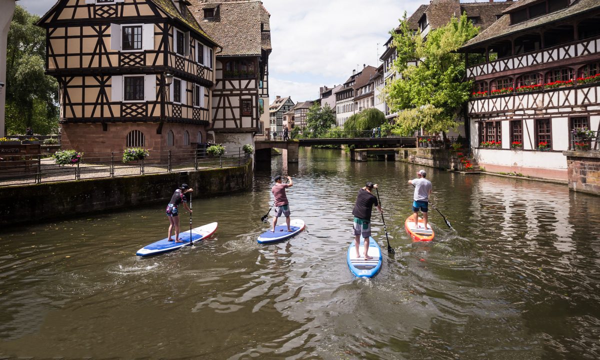 Avec le stand up paddle, tu redécouvres ta ville