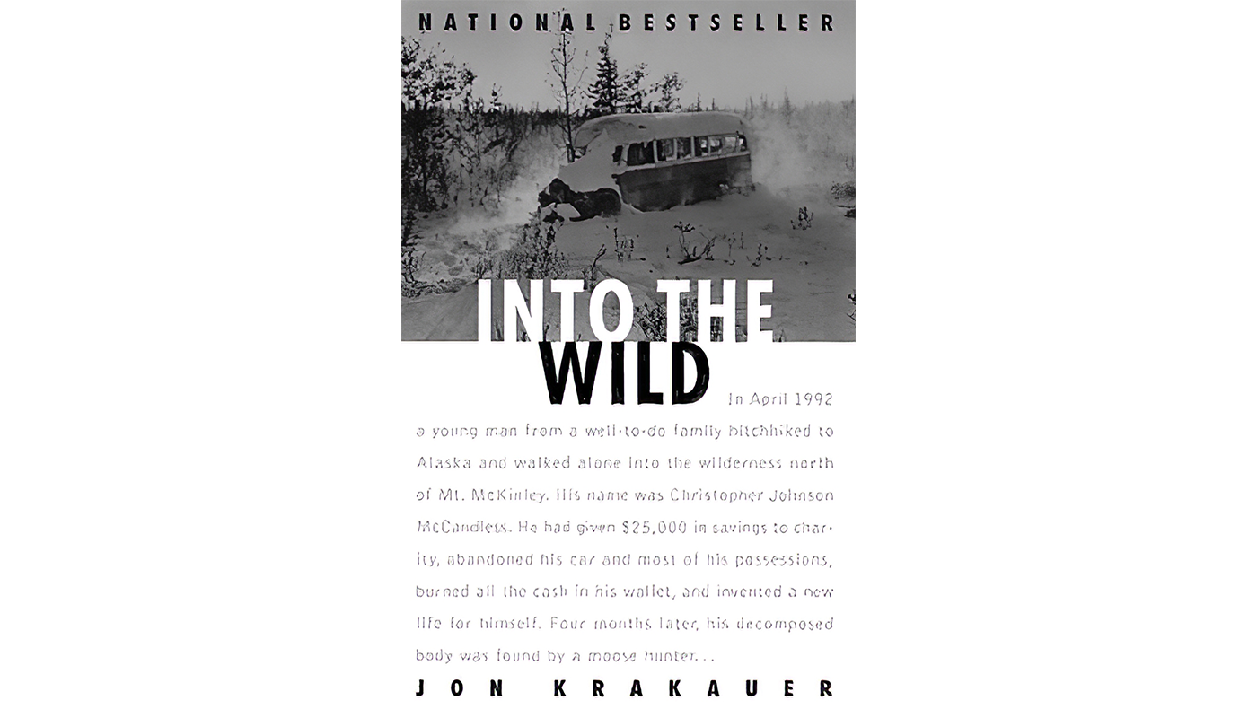Couverture d'origine du livre Into the Wild
