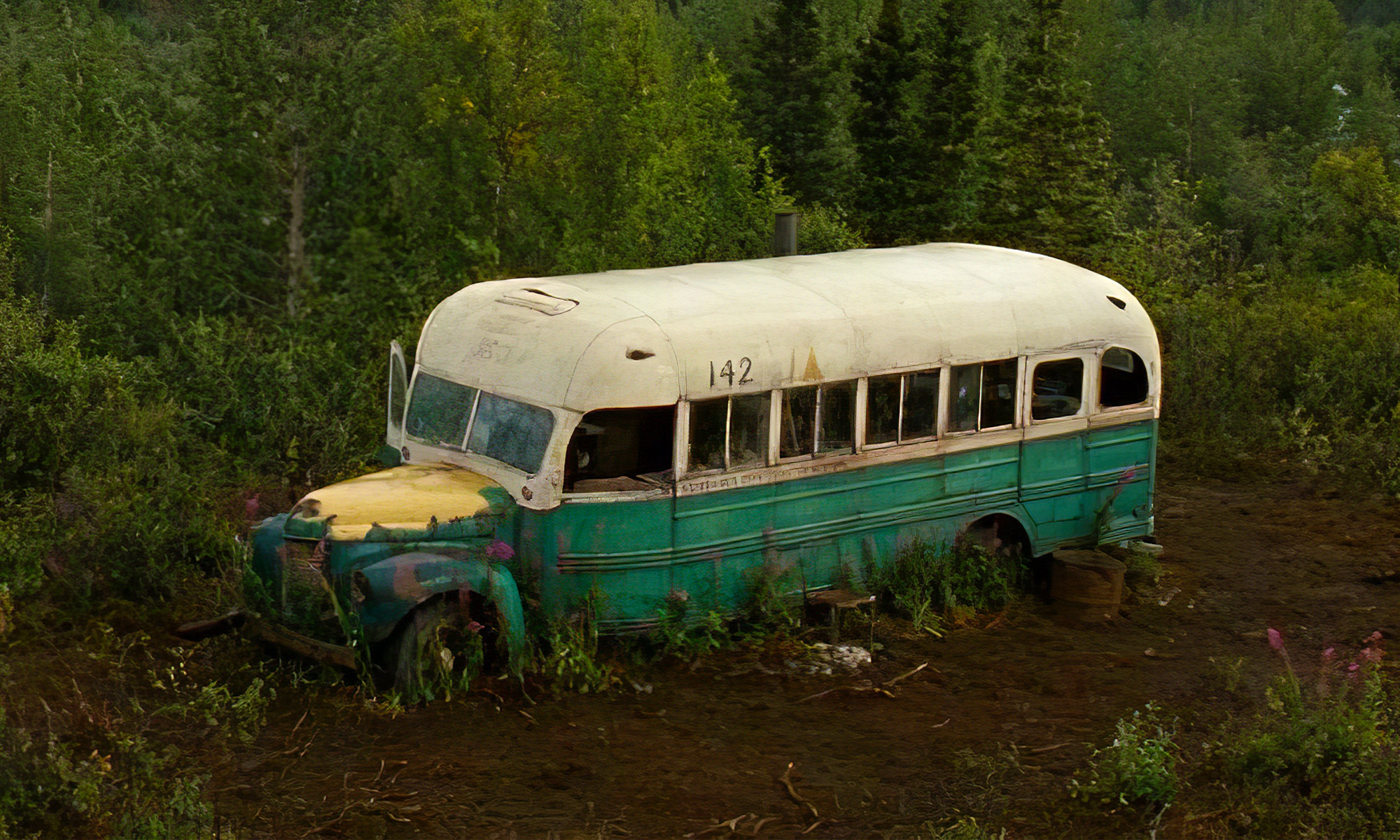 Le magic bus du film Into the wild