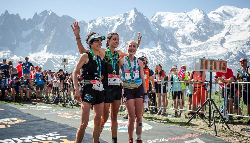 Podium femme Marathon du Mont-Blanc