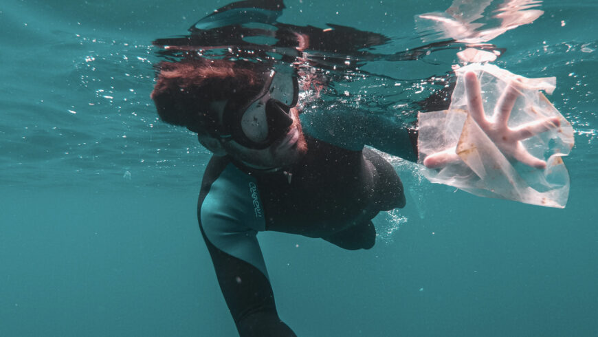 Vortex de plastique de l'Atlantique nord