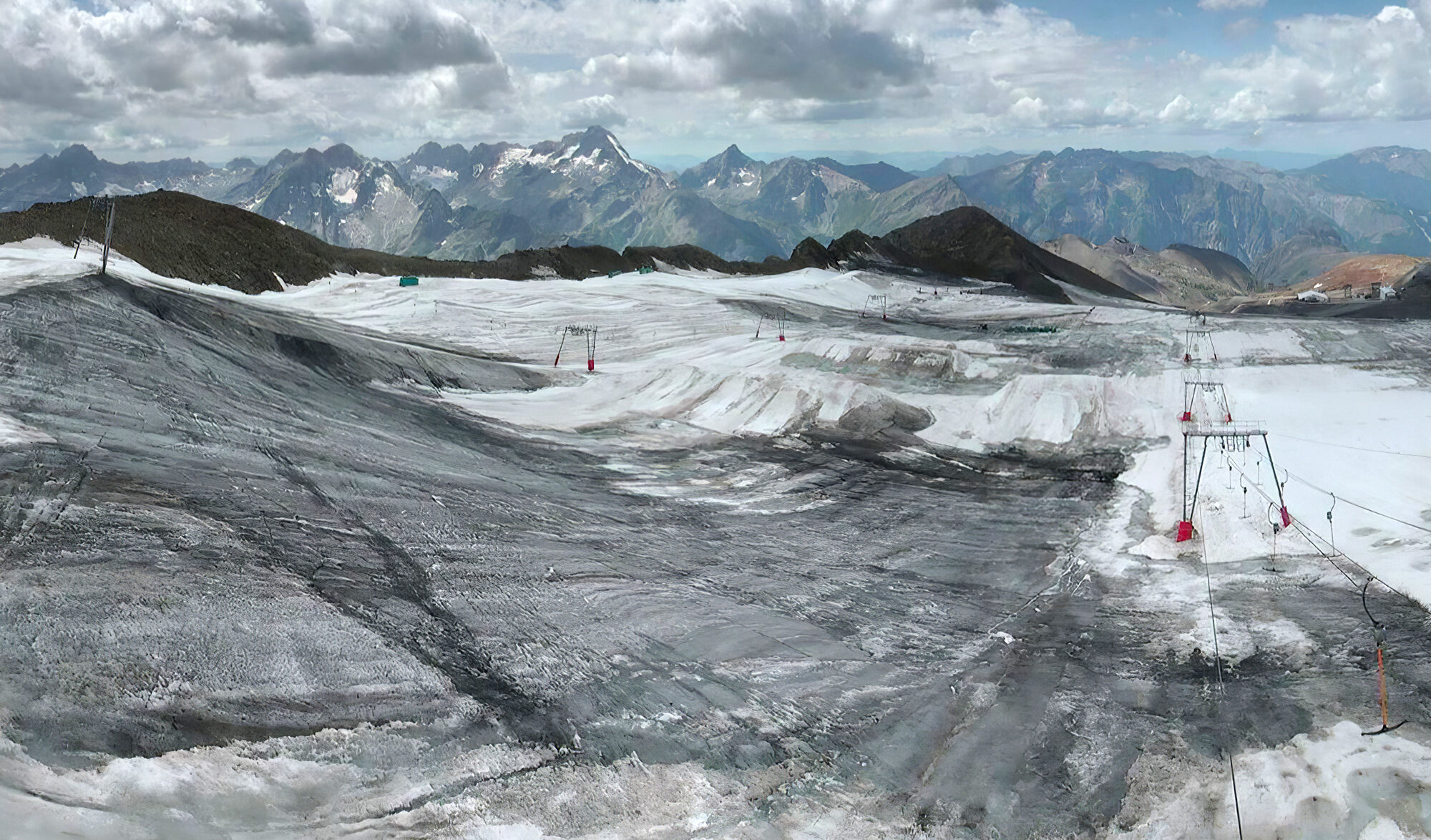 Glacier des deux alpes le 12 aout 2019