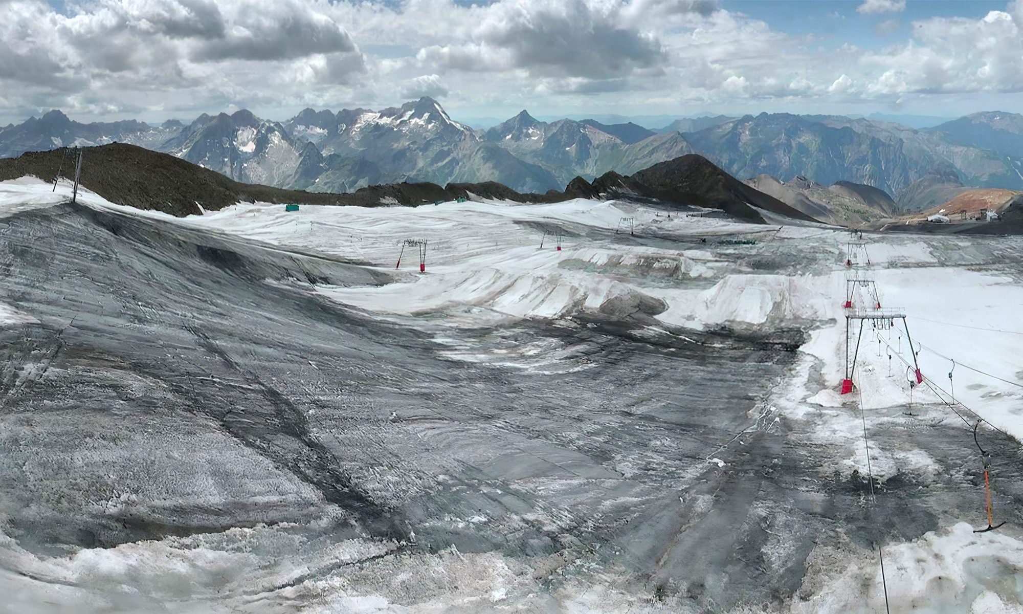 Glacier des deux alpes le 12 aout 2019