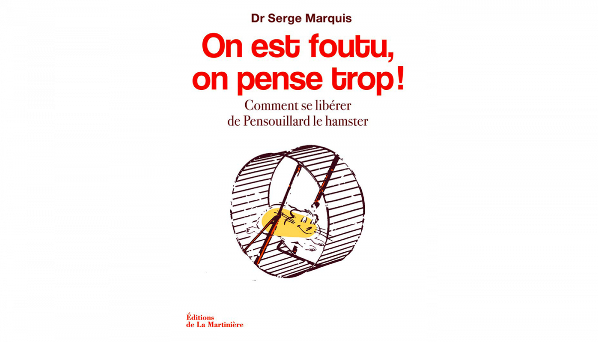 Couverture du livre "On est foutu, on pense trop!"