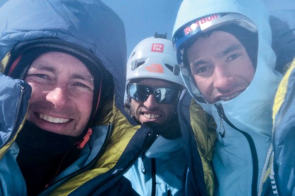 Jess Rosskelley, Hansjörg Auer et David Lama