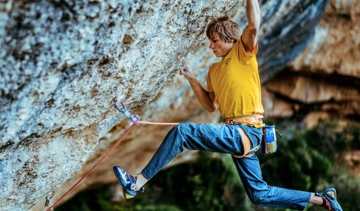 Alex Megos et Patagonia rendent hommage à Wolfgang Güllich.