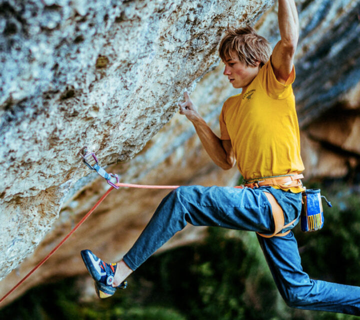 Alex Megos et Patagonia rendent hommage à Wolfgang Güllich.