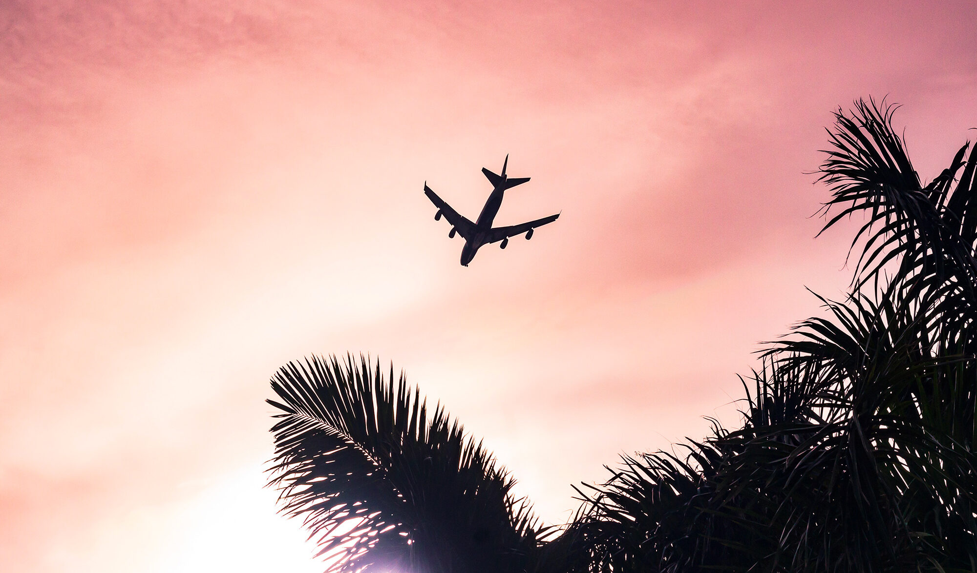 Avion dans le ciel