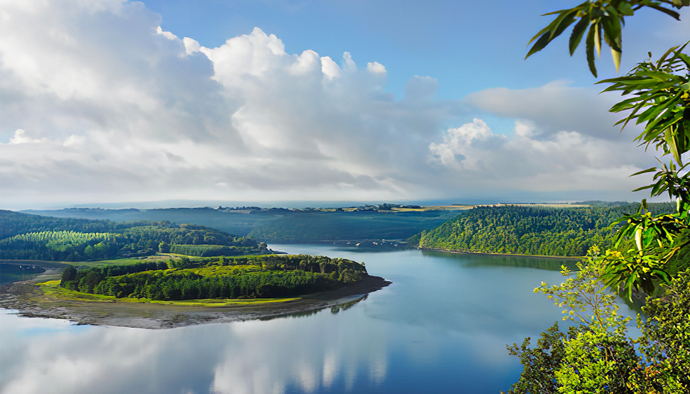 Panorama du Parc Naturel Régional d'Armorique
