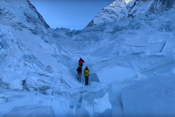 Cascade de glace du Khumbu